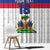 Custom Haiti Football Window Curtain Ekip foutbol Ayiti