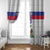 Custom Haiti Football Window Curtain Ekip foutbol Ayiti