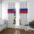 Custom Haiti Football Window Curtain Ekip foutbol Ayiti