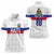 Custom Haiti Football Women Polo Shirt Ekip foutbol Ayiti