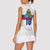 Custom Haiti Football Women Sleeveless Polo Shirt Ekip foutbol Ayiti