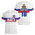 Custom Haiti Football Women V-Neck T-Shirt Ekip foutbol Ayiti