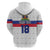 Custom Haiti Football Zip Hoodie Ekip foutbol Ayiti