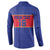 Custom Haiti Football Button Sweatshirt Le Rouge et Bleu Sporty Style