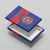 Custom Haiti Football Canvas Wall Art Le Rouge et Bleu Sporty Style