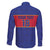 Custom Haiti Football Family Matching Off Shoulder Short Dress and Hawaiian Shirt Le Rouge et Bleu Sporty Style