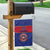 Custom Haiti Football Garden Flag Le Rouge et Bleu Sporty Style