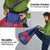 Custom Haiti Football Grocery Bag Le Rouge et Bleu Sporty Style