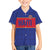 Custom Haiti Football Hawaiian Shirt Le Rouge et Bleu Sporty Style