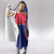 Custom Haiti Football Hooded Blanket Le Rouge et Bleu Sporty Style