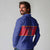 Custom Haiti Football Long Sleeve Polo Shirt Le Rouge et Bleu Sporty Style