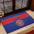Custom Haiti Football Rubber Doormat Le Rouge et Bleu Sporty Style