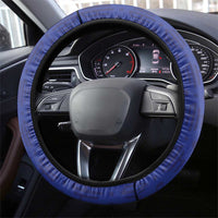 Haiti Football Steering Wheel Cover Le Rouge et Bleu Sporty Style