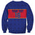 Custom Haiti Football Sweatshirt Le Rouge et Bleu Sporty Style