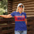 Custom Haiti Football Women Polo Shirt Le Rouge et Bleu Sporty Style