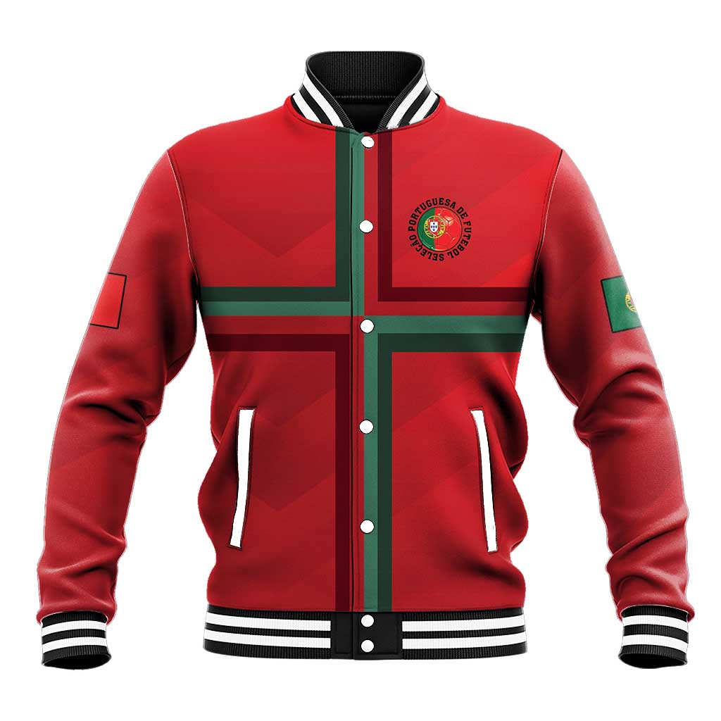 Custom Portugal Football Baseball Jacket A Selecao das Quinas