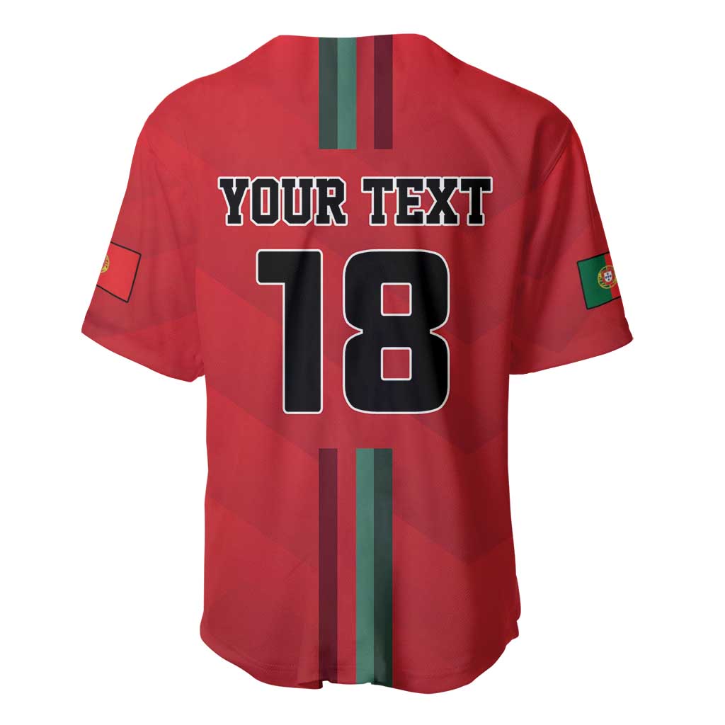 Custom Portugal Football Baseball Jersey A Selecao das Quinas