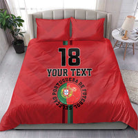 Custom Portugal Football Bedding Set A Selecao das Quinas