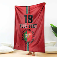 Custom Portugal Football Blanket A Selecao das Quinas