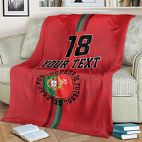 Custom Portugal Football Blanket A Selecao das Quinas