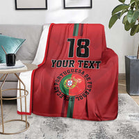 Custom Portugal Football Blanket A Selecao das Quinas