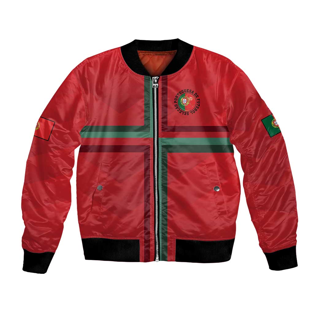 Custom Portugal Football Bomber Jacket A Selecao das Quinas
