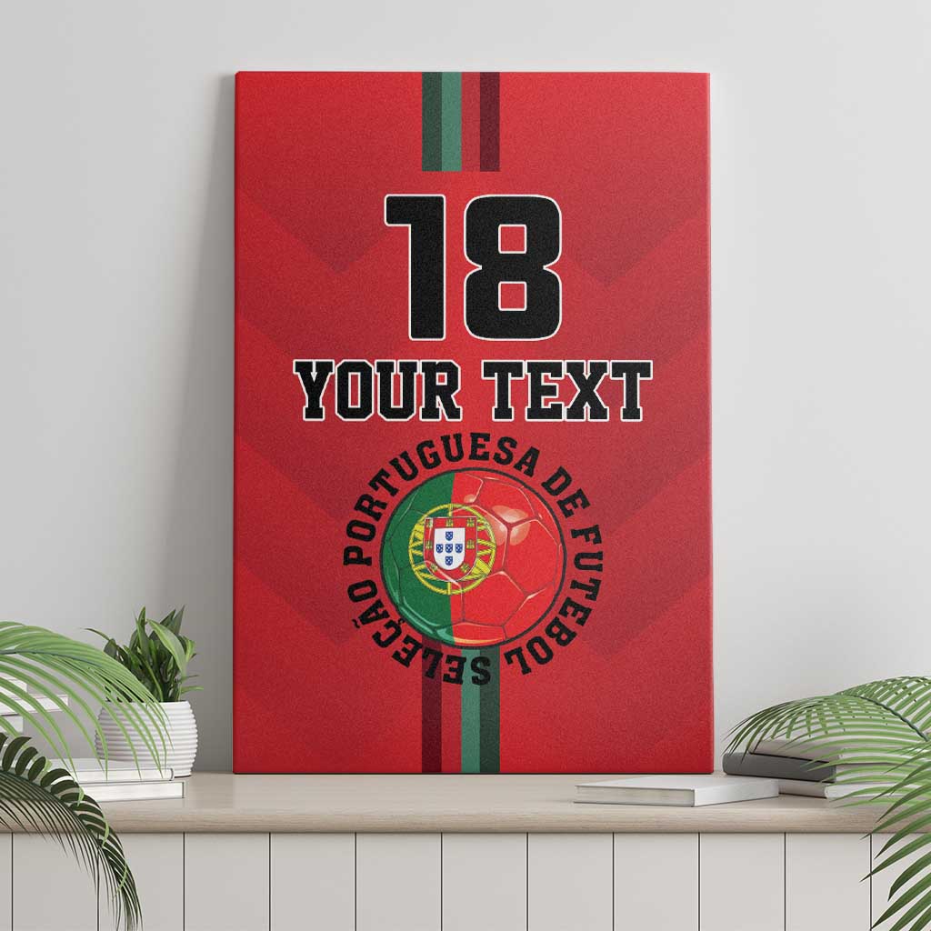Custom Portugal Football Canvas Wall Art A Selecao das Quinas