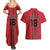 Custom Portugal Football Couples Matching Summer Maxi Dress and Hawaiian Shirt A Selecao das Quinas
