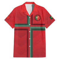 Custom Portugal Football Family Matching Mermaid Dress and Hawaiian Shirt A Selecao das Quinas