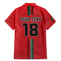 Custom Portugal Football Family Matching Mermaid Dress and Hawaiian Shirt A Selecao das Quinas