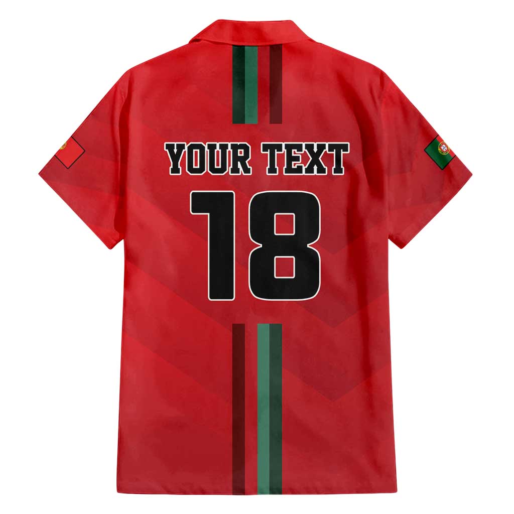 Custom Portugal Football Family Matching Tank Maxi Dress and Hawaiian Shirt A Selecao das Quinas