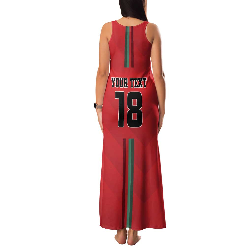 Custom Portugal Football Family Matching Tank Maxi Dress and Hawaiian Shirt A Selecao das Quinas