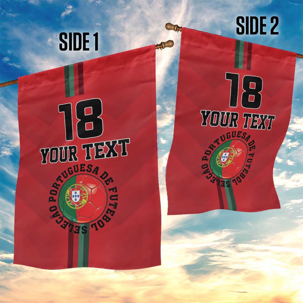 Custom Portugal Football Garden Flag A Selecao das Quinas
