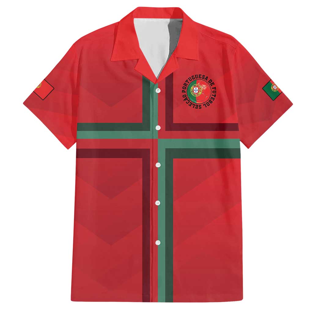 Custom Portugal Football Hawaiian Shirt A Selecao das Quinas