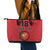 Custom Portugal Football Leather Tote Bag A Selecao das Quinas