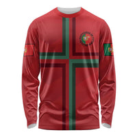 Custom Portugal Football Long Sleeve Shirt A Selecao das Quinas
