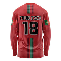 Custom Portugal Football Long Sleeve Shirt A Selecao das Quinas