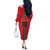 Custom Portugal Football Off The Shoulder Long Sleeve Dress A Selecao das Quinas