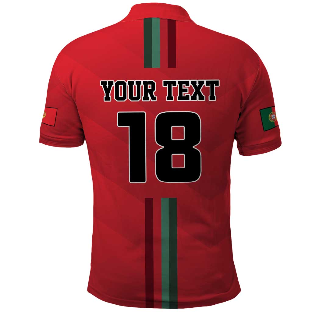 Custom Portugal Football Polo Shirt A Selecao das Quinas