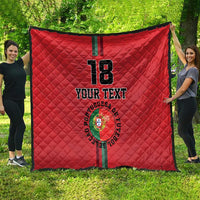 Custom Portugal Football Quilt A Selecao das Quinas