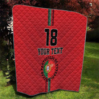 Custom Portugal Football Quilt A Selecao das Quinas