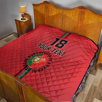 Custom Portugal Football Quilt A Selecao das Quinas