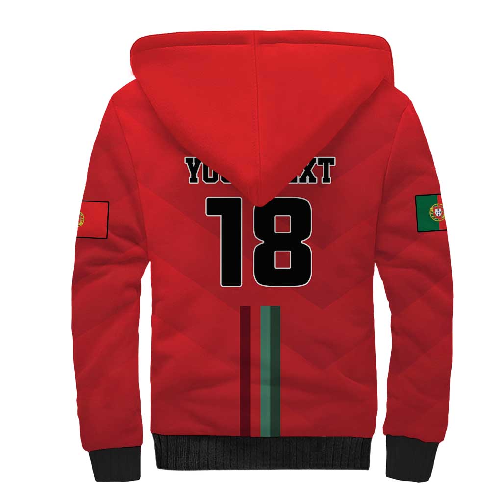 Custom Portugal Football Sherpa Hoodie A Selecao das Quinas