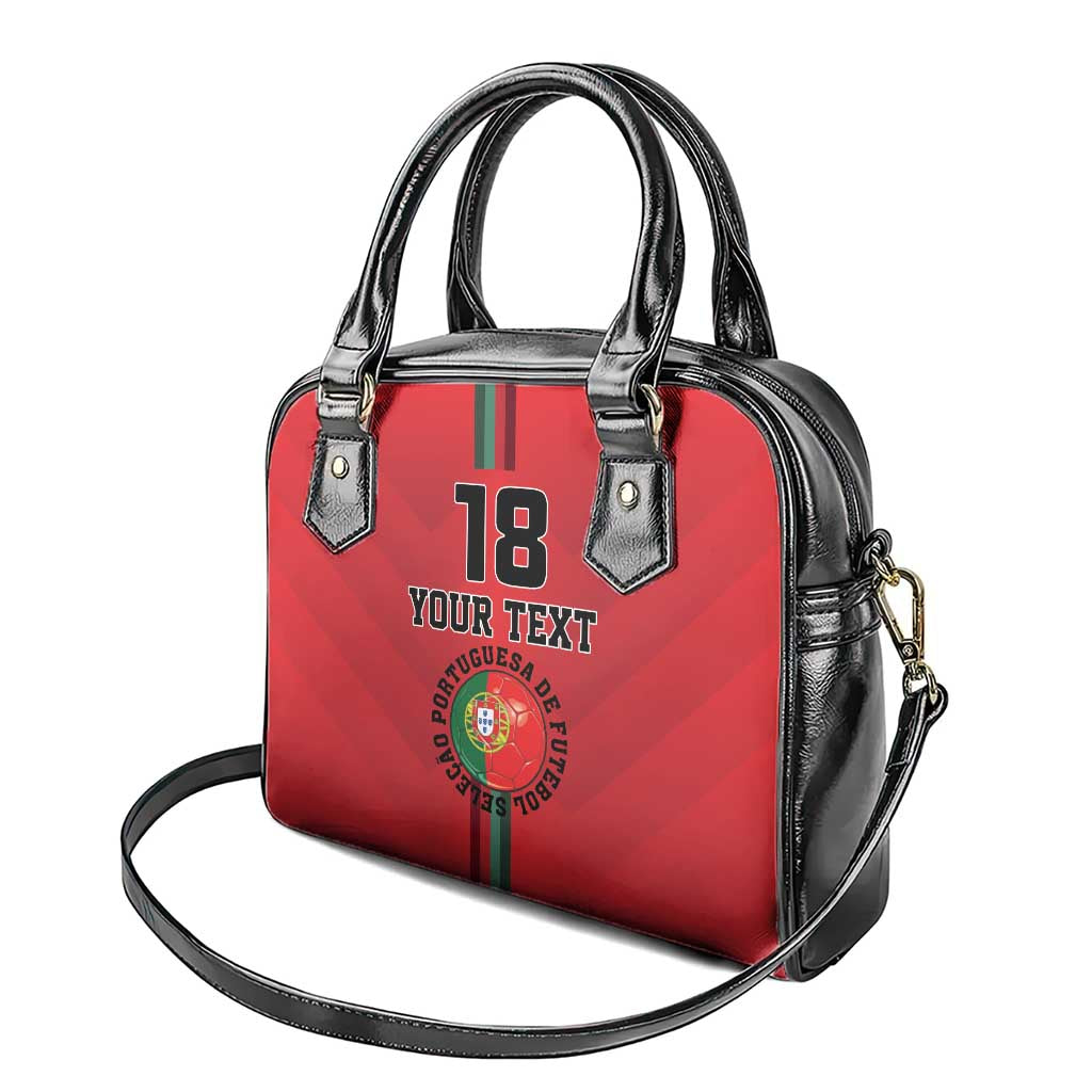 Custom Portugal Football Shoulder Handbag A Selecao das Quinas
