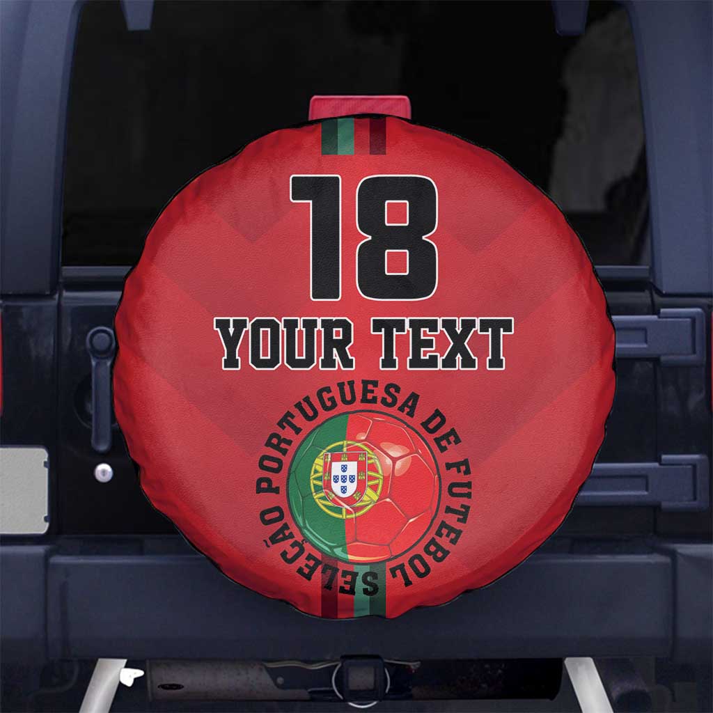 Custom Portugal Football Spare Tire Cover A Selecao das Quinas