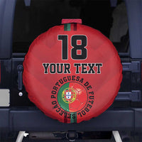 Custom Portugal Football Spare Tire Cover A Selecao das Quinas