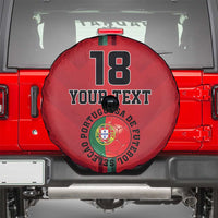 Custom Portugal Football Spare Tire Cover A Selecao das Quinas