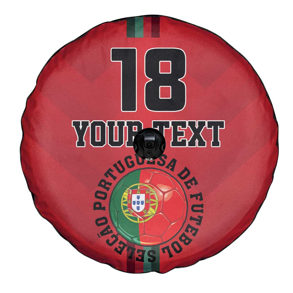 Custom Portugal Football Spare Tire Cover A Selecao das Quinas
