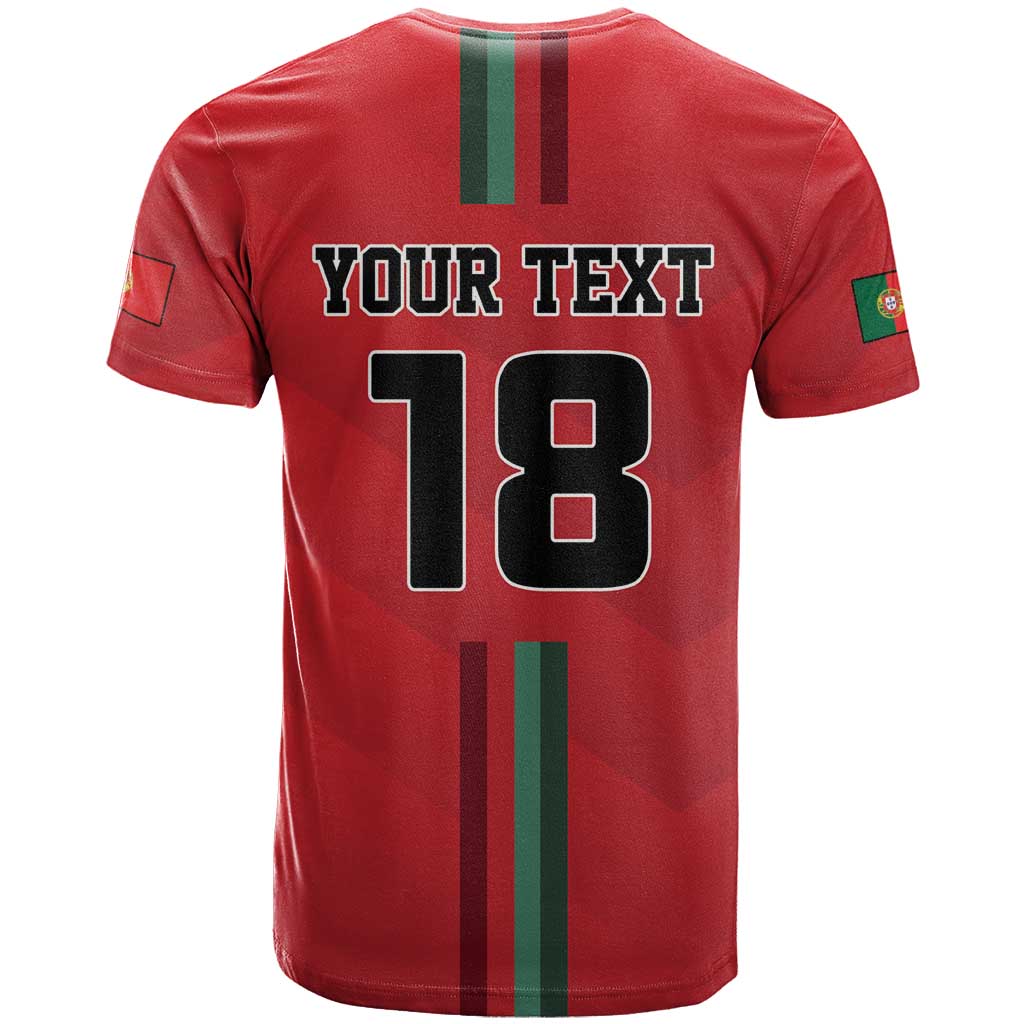Custom Portugal Football T Shirt A Selecao das Quinas