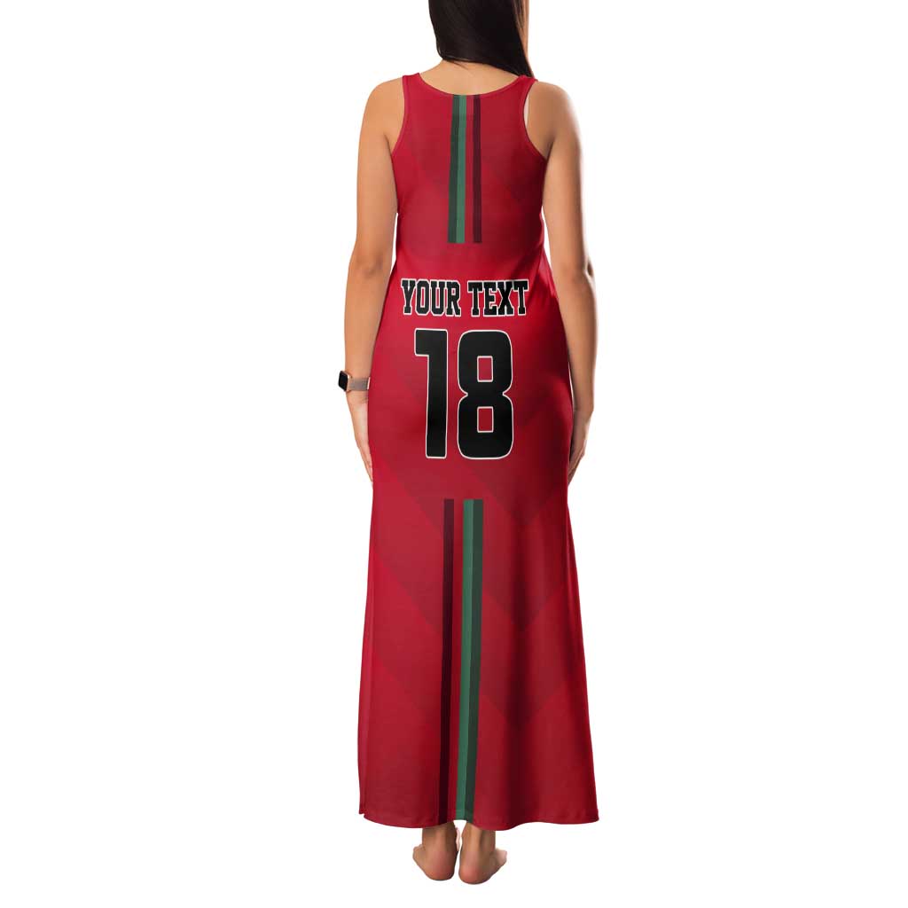 Custom Portugal Football Tank Maxi Dress A Selecao das Quinas